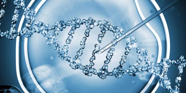 DNA Genetic Modification Concept