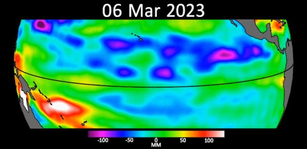 越来越多的怀疑:哨兵6号卫星探测到难以捉摸的El Niño正在形成